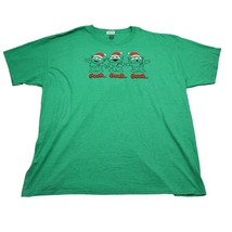 Disney Toy Story 4 Shirt Mens 2XL Green Christmas Aliens Graphic Tee - $18.69