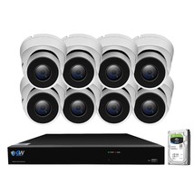 8 Channel Smart Ai Poe Nvr Ultra-Hd 4K (3840X2160) Security Camera System With 8 - £1,602.94 GBP