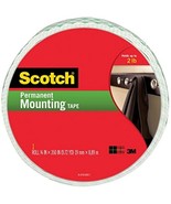 Scotch Indoor Mounting Tape, 3/4-in x 350-in, White, Holds up to 2 lbs, ... - $34.83 CAD