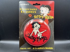 2002 Rix Series 1 Betty Boop Collectible Coasters In Tin Case Set  Nib - £19.35 GBP
