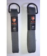 2 ea Sets SOFSOLE 45” 114cm Charcoal Flat Shoelaces-BRAND NEW-SHIPS N 24... - $9.78