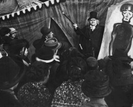 Cabinet of Dr. Caligari 1920 Werner Krauss addresses carnival crowd 8x10 photo - $10.99