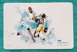 SUPER BOWL LIV - NFL TAILGATE STAMPED POSTCARD - PITTSBURGH STEELERS - L... - £2.29 GBP