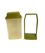 Vintage Tupperware Large PIC A DELI Pickle/Olive Keeper Container Green ... - $9.49