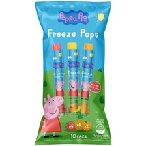 Peppa Pig Fruit Freezer Ice Pops -Made in Europe 10 pops- FREE SHIPPING - £12.65 GBP