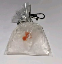 Goldfish Bag Keychain Pet Squishy Water Figit Fun Kids - $9.00