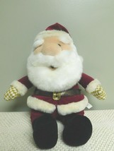 Geoffrey Animal Alley Santa Claus Christmas 18'' Plush Stuffed Toy - $25.24