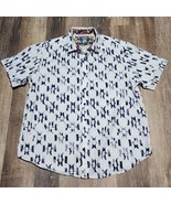 Robert Graham Shirt Mens XL Parsis Woven Litmus Test Classic Fit Button ... - $67.72