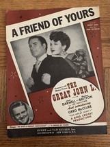 A Friend Of Yours Sheet Music - £38.89 GBP