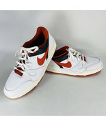 New! Men’s Size 12 Nike Men&#39;s Full Force Low Shoes White/Black/Red FB136... - $64.99