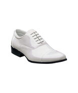 24998, Stacy Adams Patent Leather Tux Shoes Cap Toe Lace up All Colors - $85.00