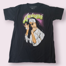 Ripple Junction Aaliyah Tshirt Size Small Black Airbrush Style - $8.68