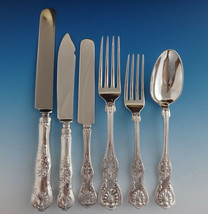 King by Dominick & Haff Sterling Silver Flatware Set Service 144 Pieces Shell - $16,964.68 CAD
