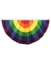 Rainbow Fabric Bunting - £12.73 GBP