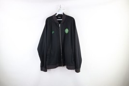 Vintage Nike Mens XL Faded  Spell Out Celtic FC Scotland Soccer Football Jacket - £47.30 GBP