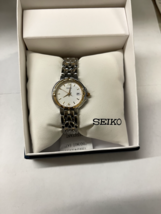 NEW* Seiko Womens SXGM04 Quartz Two-Tone Watch - £83.93 GBP