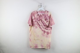 Vintage Streetwear Womens Large Distressed Acid Wash Short Sleeve T-Shir... - $19.75
