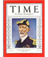 MAGAZINE TIME Admiral Joseph Reeves JUNE 4   1934   - $24.74