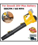 Cordless Leaf Blower for DeWalt 20V Max Brushless Motor 580CFM 160MPH No... - $82.12