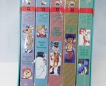 Christmas Classics 5 VHS Set 1990 SEALED Rudolph Frosty Santa Merry Cricket - £27.00 GBP