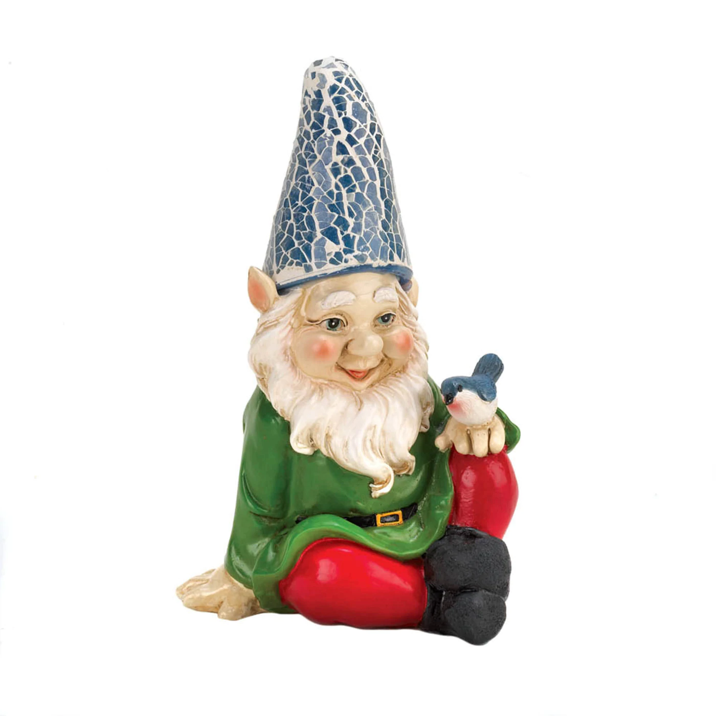 Cheery Gnome Solar Statue - $498.57 MXN