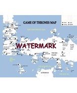 GAME OF THRONES HOUSE OF THE DRAGON YEAR 101-125 MAP  PUBLICITY PHOTO 8x10 - $198.40 MXN