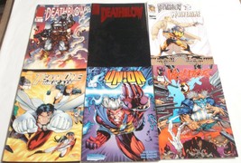 Six Image Comics Deathblow 1, 2, And Wolverine 2, Violator 1, Union 0 Team One 1 - £7.85 GBP