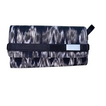 George Gina &amp; Lucy Black Abstract Tie Dye Clutch Envelope Wallet - £33.11 GBP