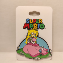 Super Mario Princess Peach Enamel Pin Official Collectible Nintendo Badge - $24.18