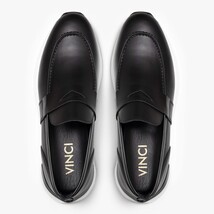 The Lara Black Leather Men Sneaker image 3