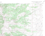 Stonehouse Mountain, Montana 1968 Vintage USGS Map 7.5 Quadrangle Topogr... - $23.99