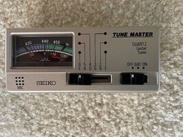 Seiko Quartz Guitar Tuner With the Case - $19.79