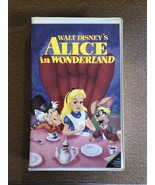 Disneys Alice In Wonderland VHS #036 Black Diamond Classic - $1,350.00