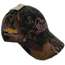 NEW Ducks Unlimited Camo Hat Pink Stitching With Tags - $10.79