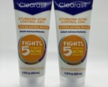 2 Pack - Clearasil Stubborn Acne Control 5-in-1 Exfoliating Wash, 6.78 f... - $23.74