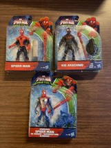 2015 Marvel Ultimate Spider-Man vs Sinister 6 Lot Of 3 Armoured, Kid Ara... - $49.50