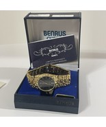 Vintage Benrus Watch New Old Stock Quartz Watch New Battery NOS 26mm - £62.82 GBP