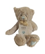 Demdaco Loving March Aquamarine Birthstone Bear Plush With Tag Stuffed A... - $9.89