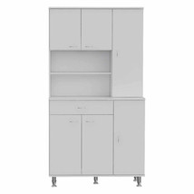 Kitchen Pantry Piacenza, Kitchen, White - $443.99