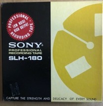Once-Used Sony SLH-180 7" Professional Recording Reel To Reel Tape - $16.70