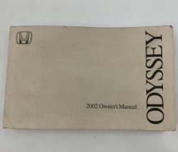 2002 Honda Odyssey Owners Manual Handbook OEM K01B54018 - £11.65 GBP