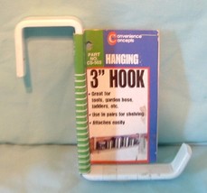 Set of 6 - Convenience Concepts CS-503 Hanging 3&quot; Hook NEW (see description) - £32.13 GBP