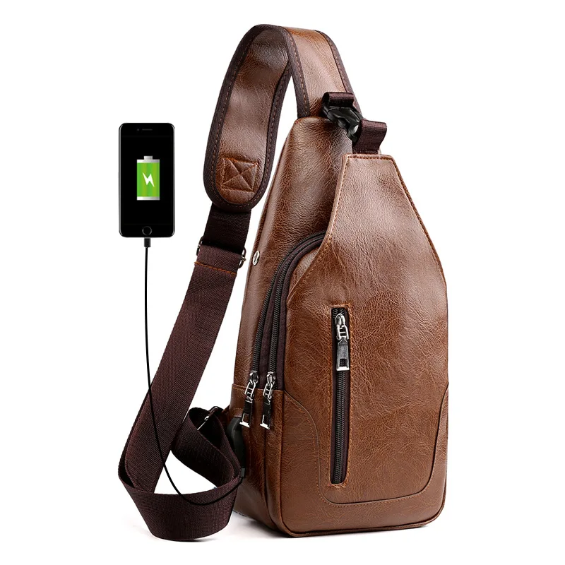 R bag fashion business package leather crossbody sling messenger bags big capacity male thumb200