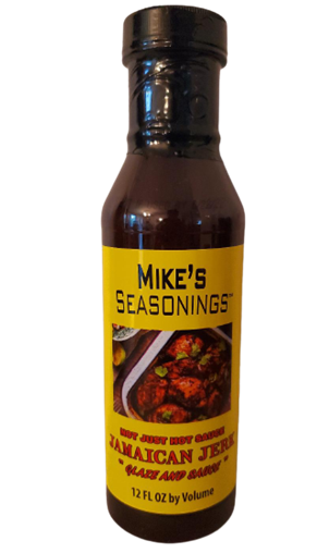 Mike&#39;s Seasonings Jamaican Jerk Glaze &amp; Sauce BBQ Smoker Cooking Dipping... - $19.79