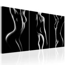 Tiptophomedecor Stretched Canvas Nordic Art - Night Of Senses - Stretche... - £79.00 GBP+