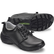 Nurse Mates Women&#39;s Velocity Comfort Leather Nurse Shoes, Black Slip Resist 6.5W - £37.08 GBP
