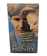 Regarding Henry VHS VCR Video Tape Movie SCREENERS CUT 90s HARRISON FORD - £3.88 GBP