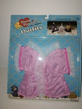 1986 Vintage Tonka Pound Puppies Puppy Outfit Dog Clothes  Pink Nightgown - £11.44 GBP