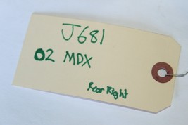 2001-2006 ACURA MDX REAR RIGHT SIDE INTERIOR BACKDOOR DOOR HANDLE J681 image 8