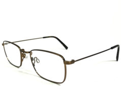 Warby Parker Brille Rahmen Braswell M 2440 Brown Rechteckig 52-21-145 - £32.62 GBP
